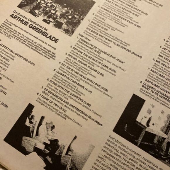 Greatest Hits Of Rod McKuen *1969:Warner Bros. WS 1772 *Vinyl (VG+) copy - Picture 10 of 12